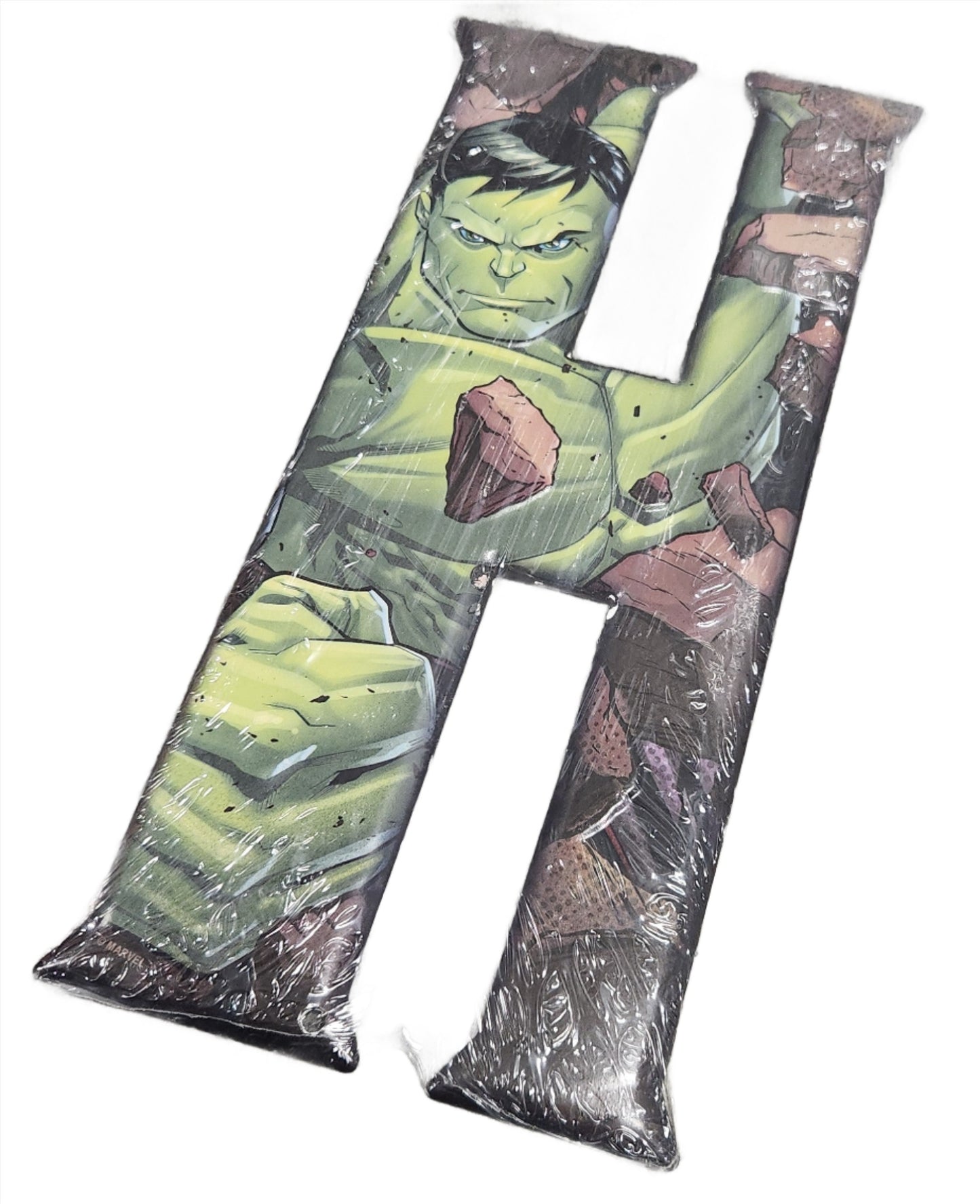 Marvel Featured Hulk Letter H, Decor, 5x10 inches