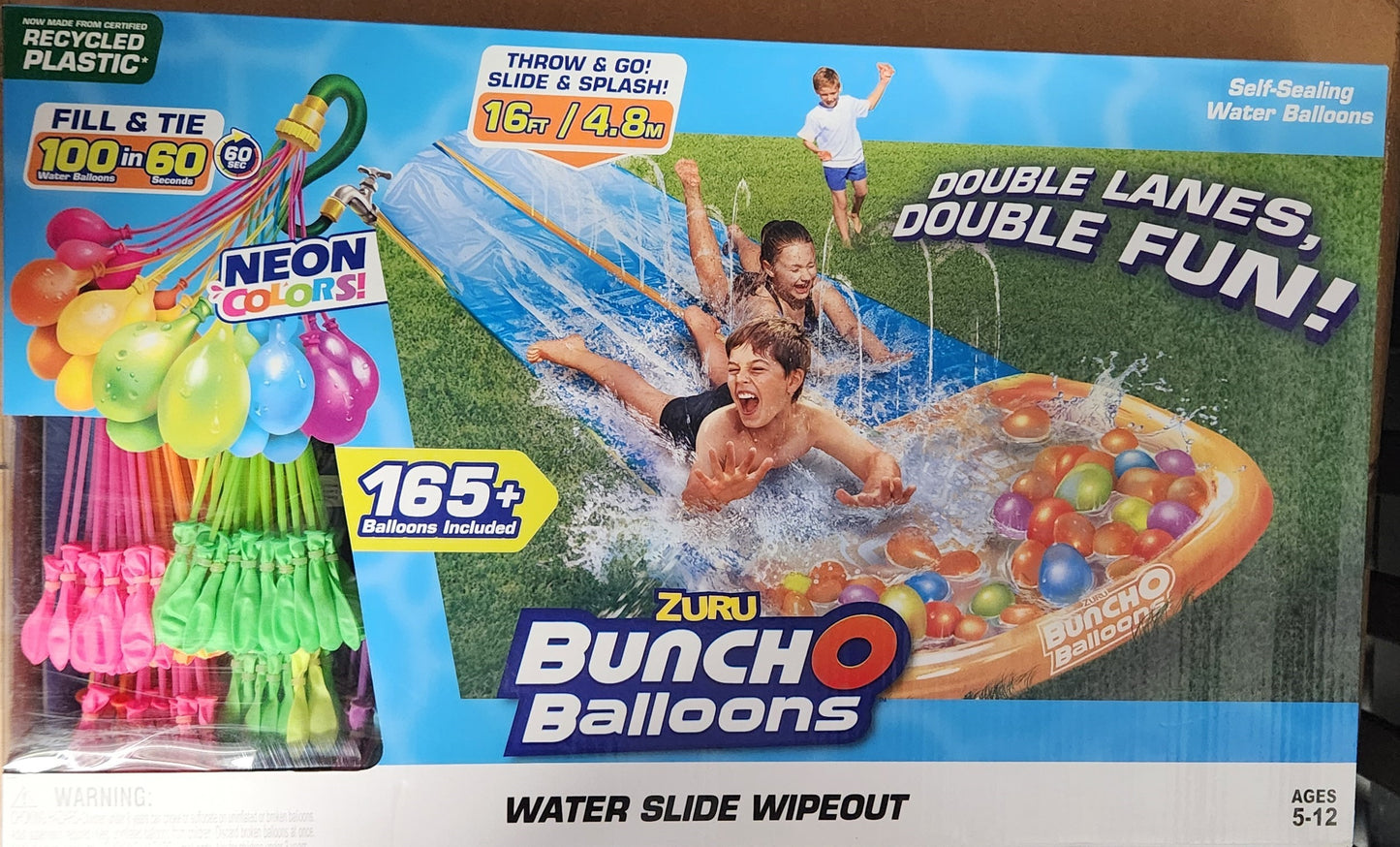 Zuru Buncho Balloons Water Slide Wipeout