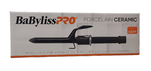 BaByliss Pro Porcelain Ceramic 3/4" Spring Curling Iron, from Pure beauty Salon & Spa