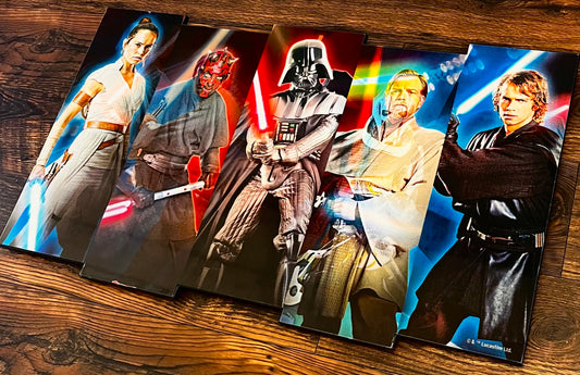 Star Wars Lenticular Wood Wall Decor