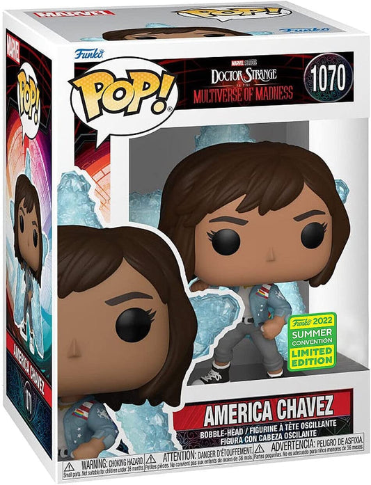 America Chavez in Stellar Vortex - DSMM Summer Convention Exclusive Vinyl Figure - Marvel Studios, 1070