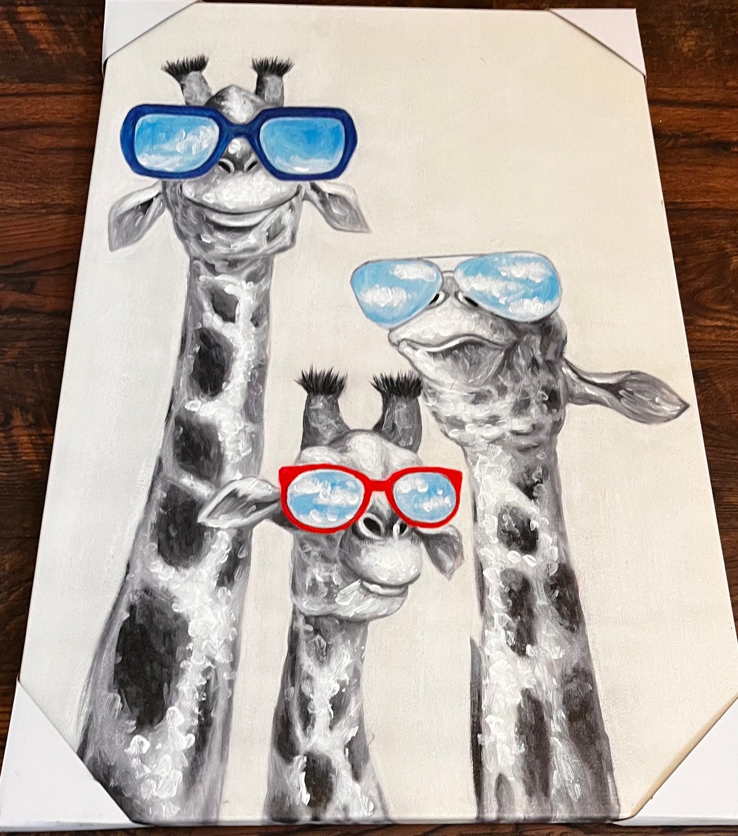 Cool Giraffes -Wall Art