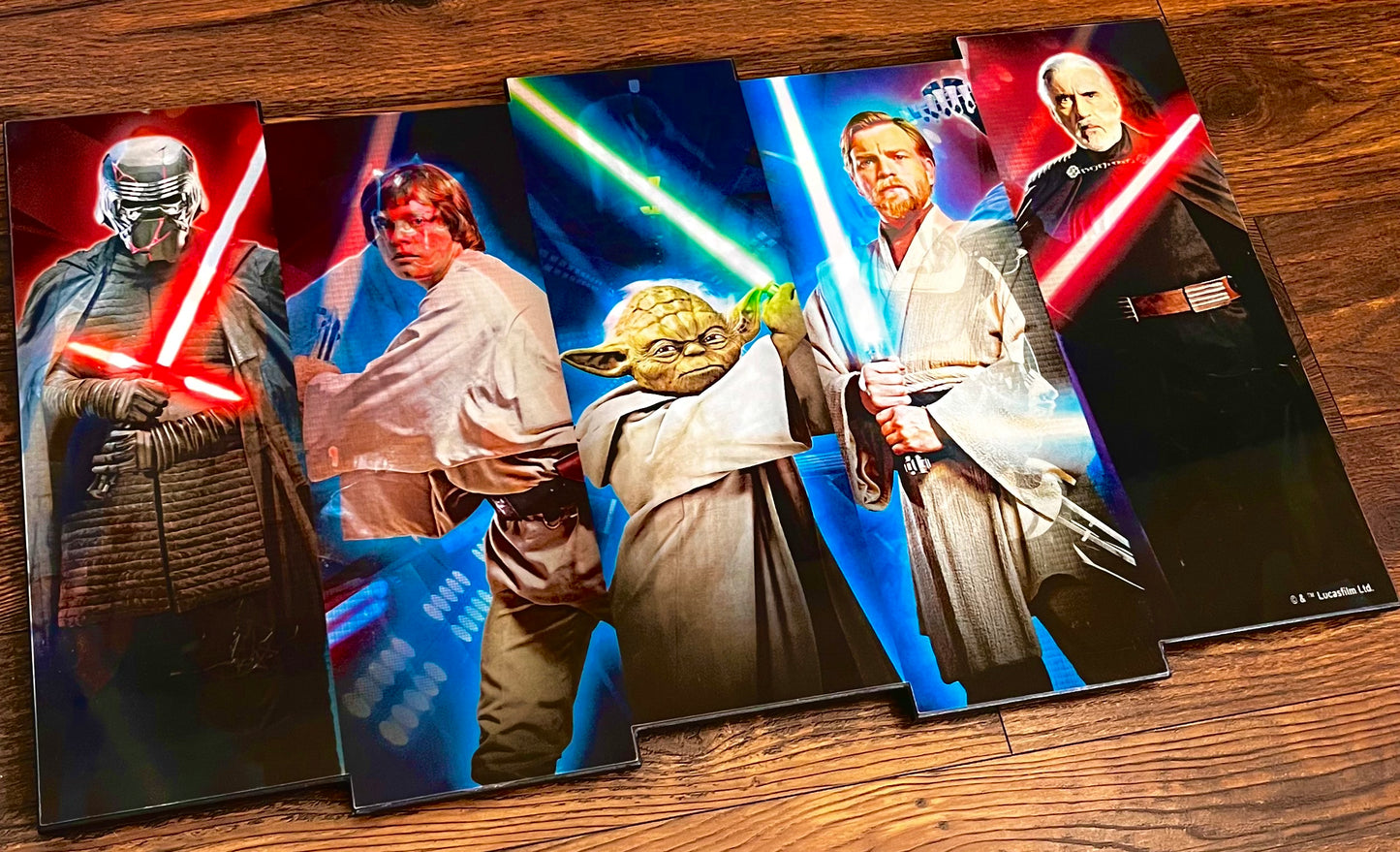 Star Wars Lenticular Wood Wall Decor