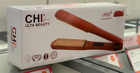 CHI for ULTA TITANIUM 1" Flat Iron - White