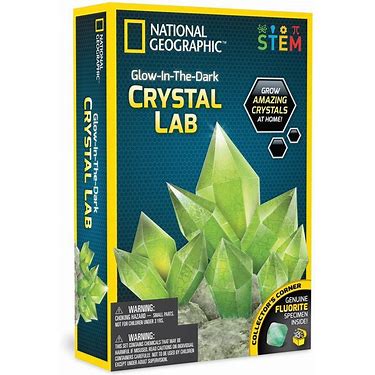 National Geographic - Glow-In-The-Dark Crystal Lab